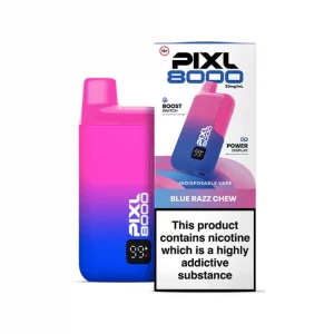 Pixl 8000 Prefilled Pod Kit  BLUE RAZZ CHEW