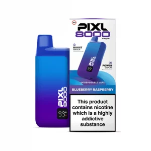 Pixl 8000 Prefilled Pod Kit  BLUEBERRY RASPBERRY