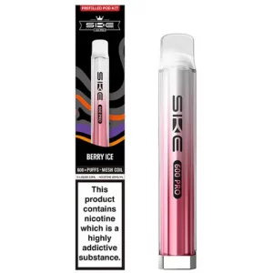 Ske crystal 600 pro prefilled pod kit  Berry ice