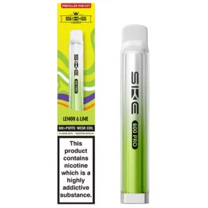 Ske crystal 600 pro prefilled pod kit Lemon & Lime