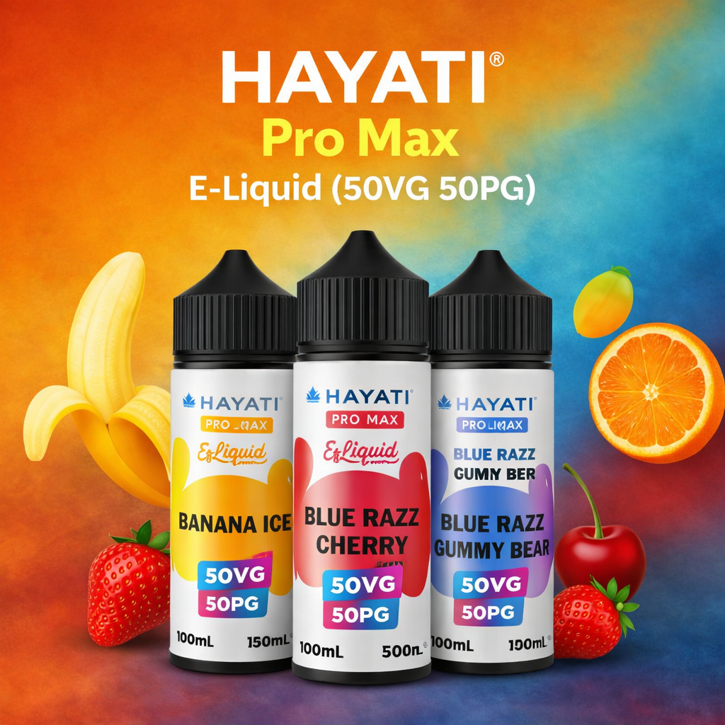 Hayati® Pro Max E-Liquid(50VG 50PG)