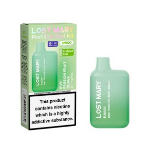 Lost Mary BM600 Prefilled Pod Kit  Kiwi Passionfruit Guava