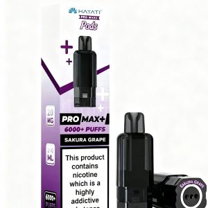 Hayati pro max+ 6000+ pods  SAKURA GRAPE
