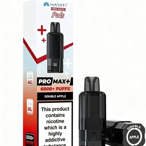 Hayati pro max+ 6000+ pods  DOUBLE APPLE