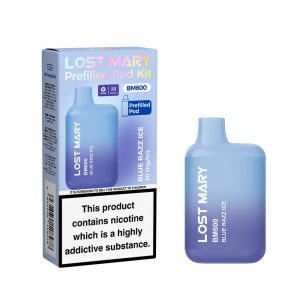 Lost Mary BM600 Prefilled Pod Kit  Blue Razz Ice