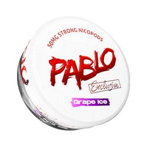 Pablo Exclusive Nicotine Pouches  Grape Ice
