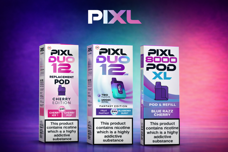 PIXL vaping product showcase