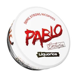 Pablo Exclusive Nicotine Pouches  Liquorice