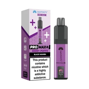 Hayati pro max+ 6000+ kits Black Mamba