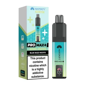 Hayati pro max+ 6000+ kits Blue Razz Mojito