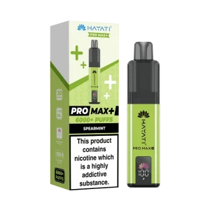 Hayati pro max+ 6000+ kits  Spearmint