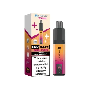 Hayati pro max+ 6000+ kits Cherry Sour Raspberry