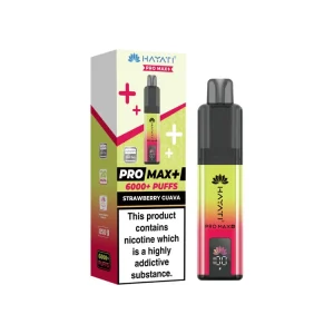 Hayati pro max+ 6000+ kits  Strawberry Guava