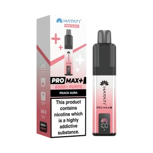 Hayati pro max+ 6000+ kits Peach Aura